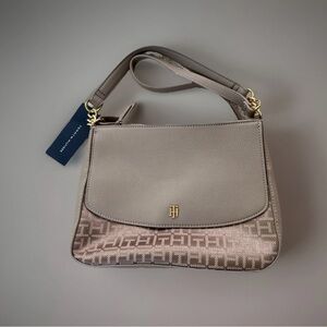 NEW!!! Tommy Hilfiger Yvette II Top-Handle Flap Satchel Square